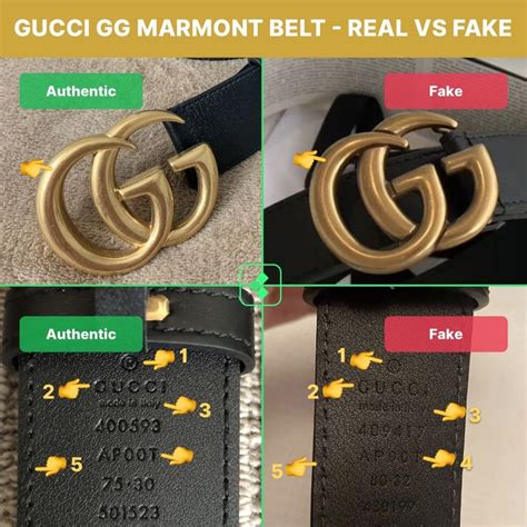 real vs fake gucci marmont belt|copy of gucci belt.